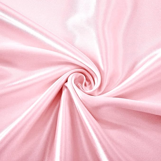 Homiest Blush Pink Satin Fitted Sheet - Image 5