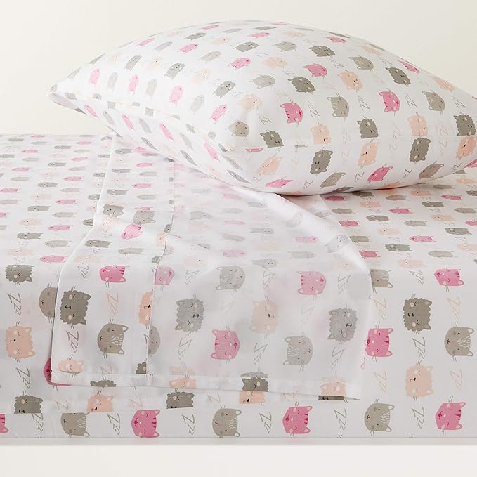 Amazon Basics Kid's Soft Easy-Wash Lightweight Microfiber 3-Piece Sheet Set - Image 6