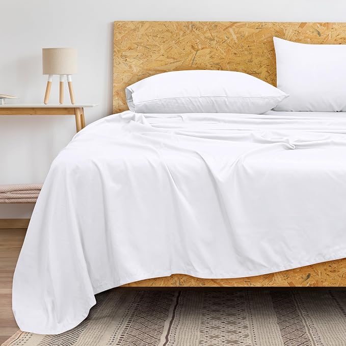 Royale Linens 300 Thread Count 100% Long Staple Combed Cotton Flat Sheet - Image 8