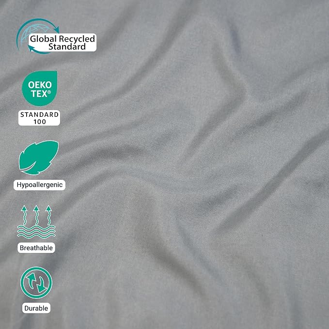ZPECC Bulk Flat Sheets Only Full Size 6 Pack, Easy Sort Top Bed Sheet by - Image 4