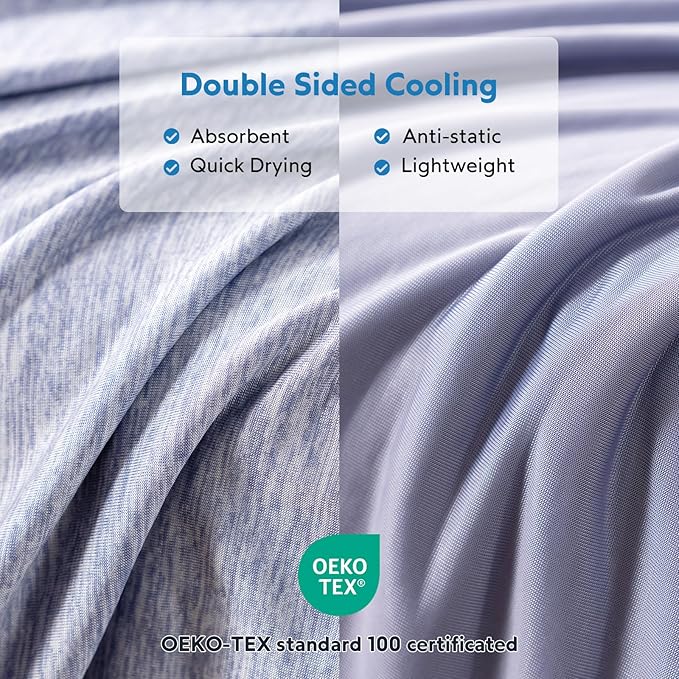 HOMFINE Cooling Blankets for Hot Sleepers - Image 3