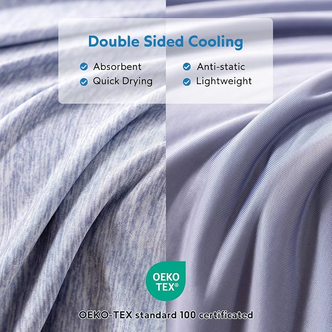 HOMFINE Cooling Blankets for Hot Sleepers - Image 3
