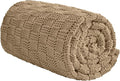 Knitted Weighted Blanket for Adult, No Beads Heavy Blanket 60” x 80'' 15lbs by Unknown