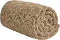 Knitted Weighted Blanket for Adult, No Beads Heavy Blanket 60” x 80'' 20lbs by Unknown