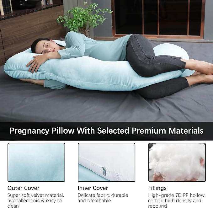 MOON PARK Pregnancy Pillows for Sleeping - Image 3