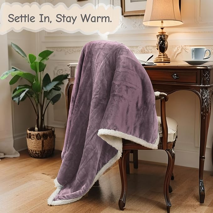 Electric Heated Blanket Full Size 72"x84", Soft Flannel - Image 5