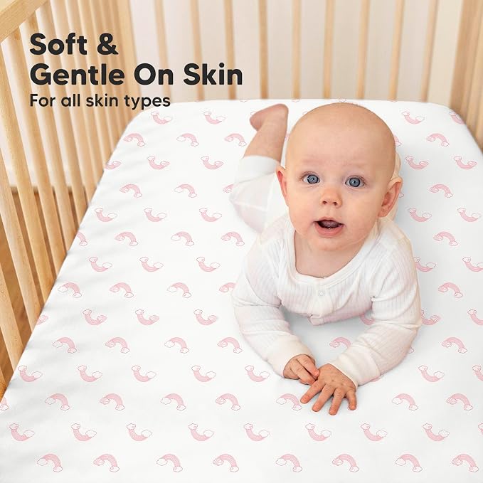 KeaBabies 2-Pack Organic Crib Sheets - Image 4
