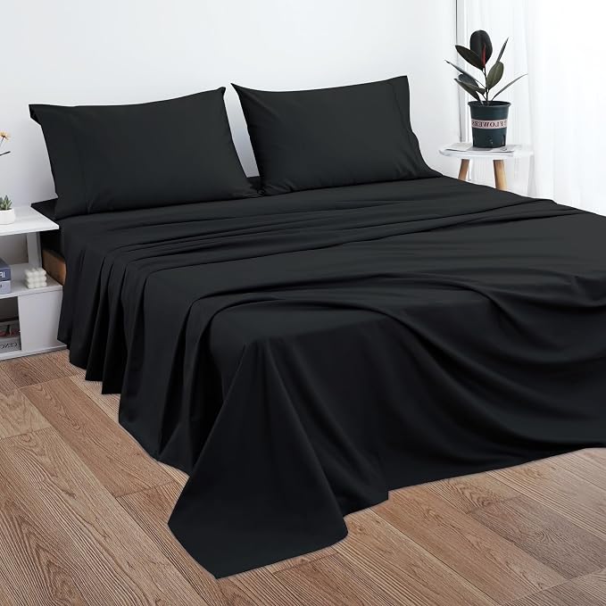 Cotton Full Flat Sheet Only, 600 Thread Count 100% Egyptian Cotton Top Sheet - Image 7