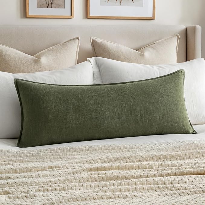 MIULEE Decorative Long Lumbar Throw Pillow Cover by MIULEE