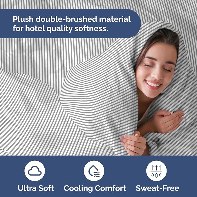 Duvet Cover Cal King Size Set - Image 3