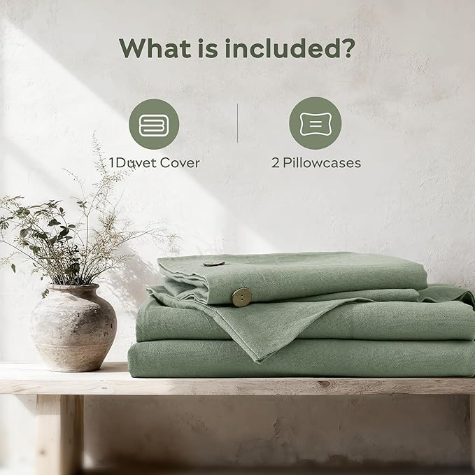 JELLYMONI Cotton Duvet Cover Queen Size - Image 7
