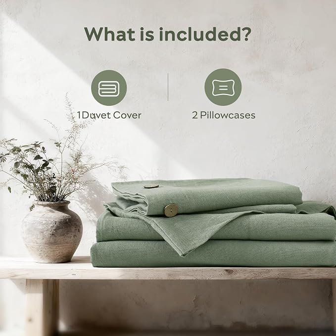JELLYMONI Cotton Duvet Cover King Size - Image 7