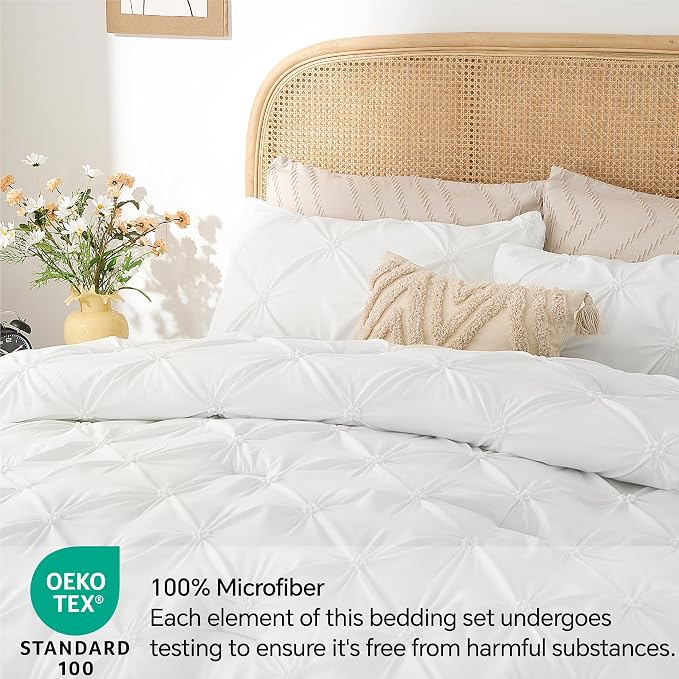 BEDELITE White Queen Comforter Set - Image 6
