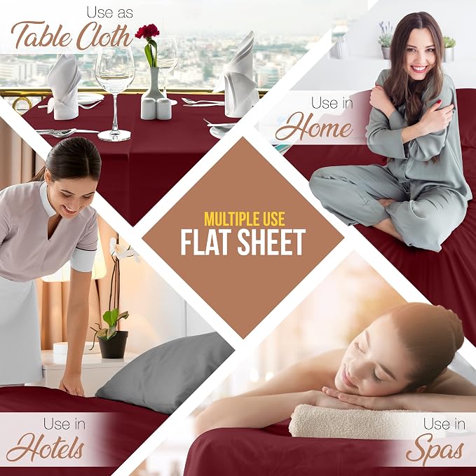Utopia Bedding Flat Sheet - Image 8