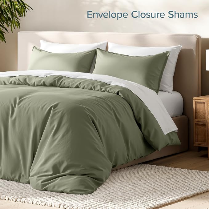 Bare Home Bedding Duvet Cover Oversized Queen - Image 4