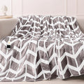 VENTIMI Electric Blanket Heated Throw, Fast Heating Blankets by VENTIMI