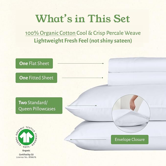 California Design Den Queen Sheet Set - Image 4