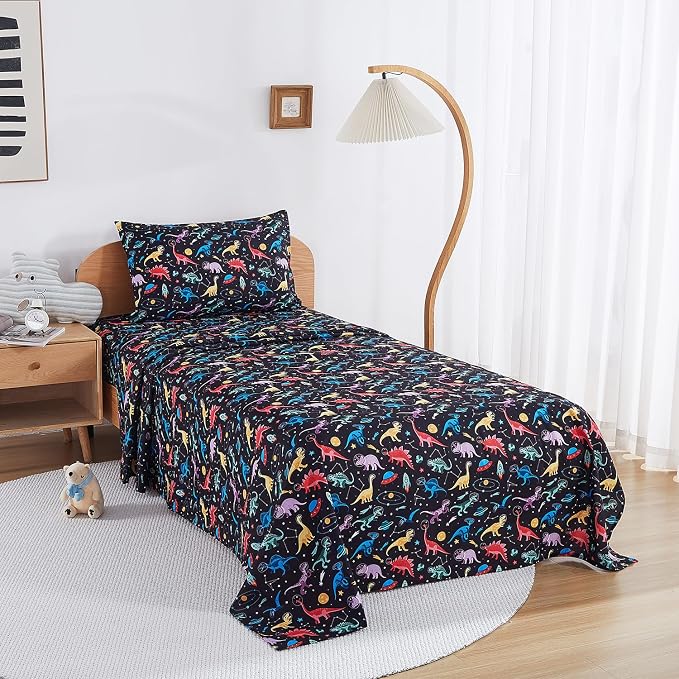 lasoftan Kids Sheet Set Twin Size, Twin Sheet Set - Image 7