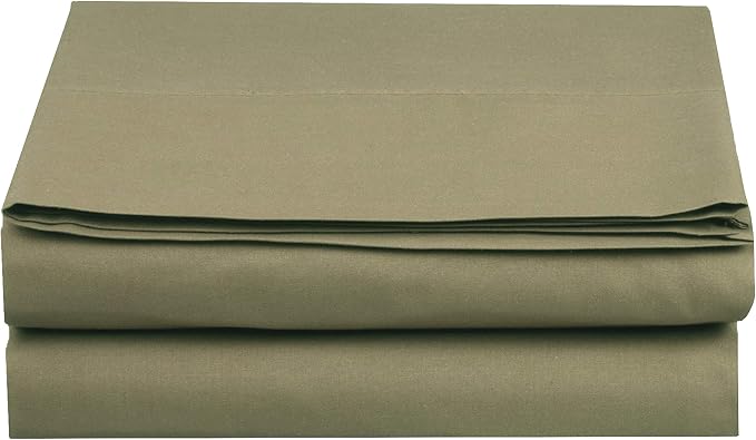Elegant Comfort Premium Hotel Quality 1-Piece Flat Sheet, Luxury and Softest - Image 2