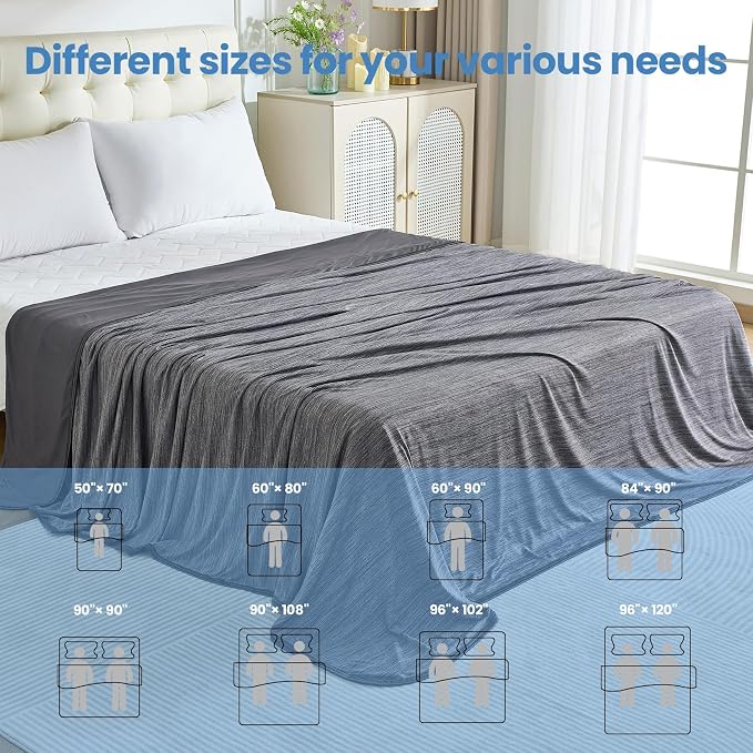 OIGAE Cooling Blanket for Hot Sleepers - Image 2