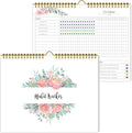 Habit Tracker Calendar, 12 Monthly Habit Tracker Journal by KAICNPAPER