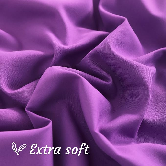 NTBAY King Pillow Cases Set of 2, 2 Pack Brushed Microfiber 20x36 Pillow Cases - Image 5