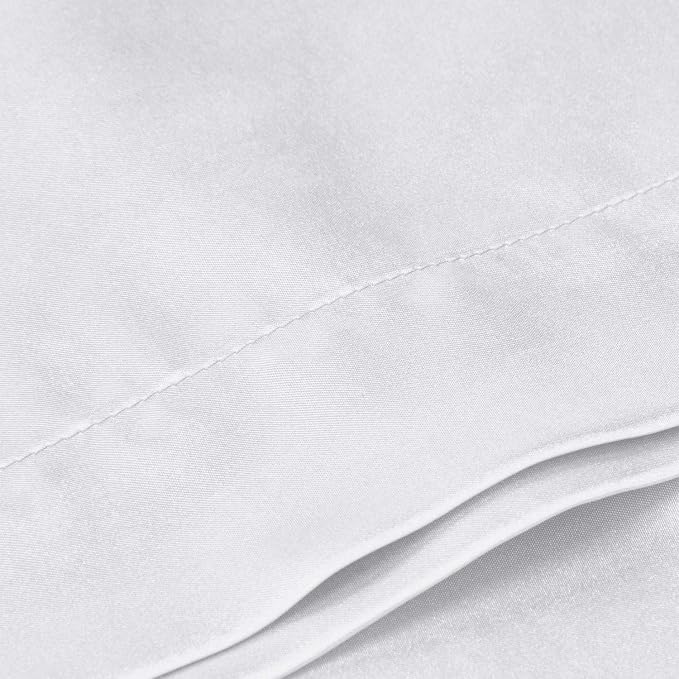 BEDELITE Satin Body Pillow Cover, Super Soft and Cooling Body Pillow Pillowcase - Image 5