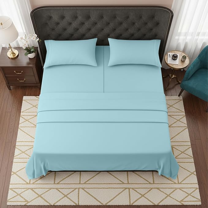 Elegant Comfort Luxurious 1500 Premium Hotel Quality Microfiber Three Line - Image 2