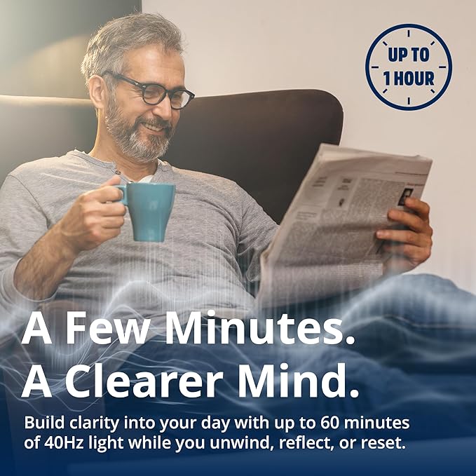 Clarity - 40Hz Lamp by Gamma - Cognitive Wellness - Brain Stimulating Light - - Image 6