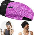 BORAYDA 2-Pack Bluetooth Headband, 18 Hours Play Time, HD Stereo, Built-in by BORAYDA