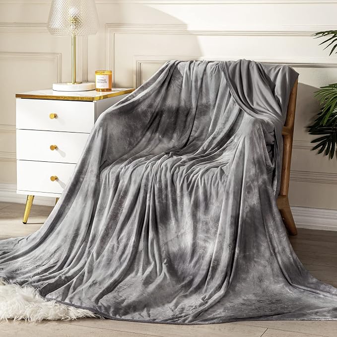 Topcee Cooling Blanket for Night Sweats Decorative Tie Dye，Absorbs Heat to Keep by Topcee%E2%80%94ForYourGoodSleep
