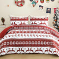 Exclusivo Mezcla Reversible Christmas Quilts King Size by ExclusivoMezcla