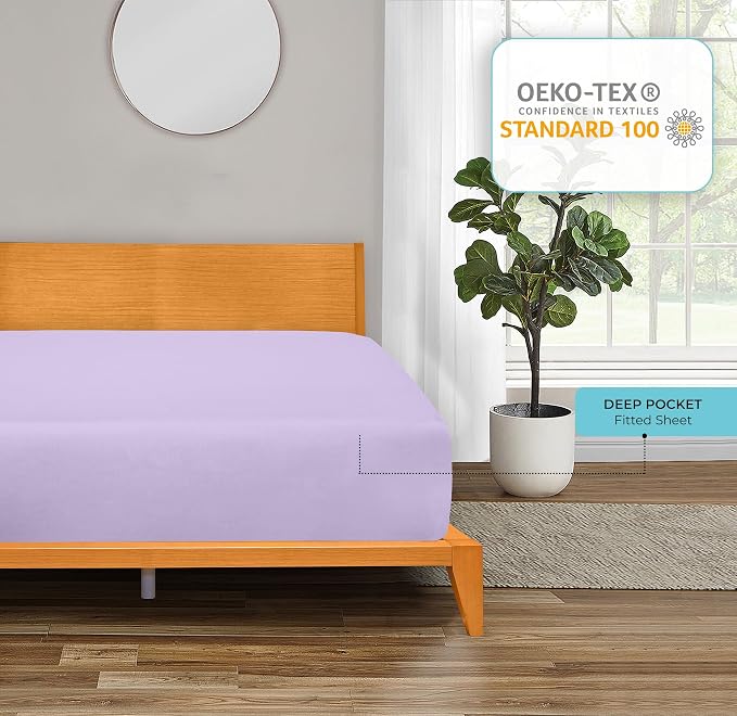 Royale Linens Fitted Sheet Twin XL - Image 7