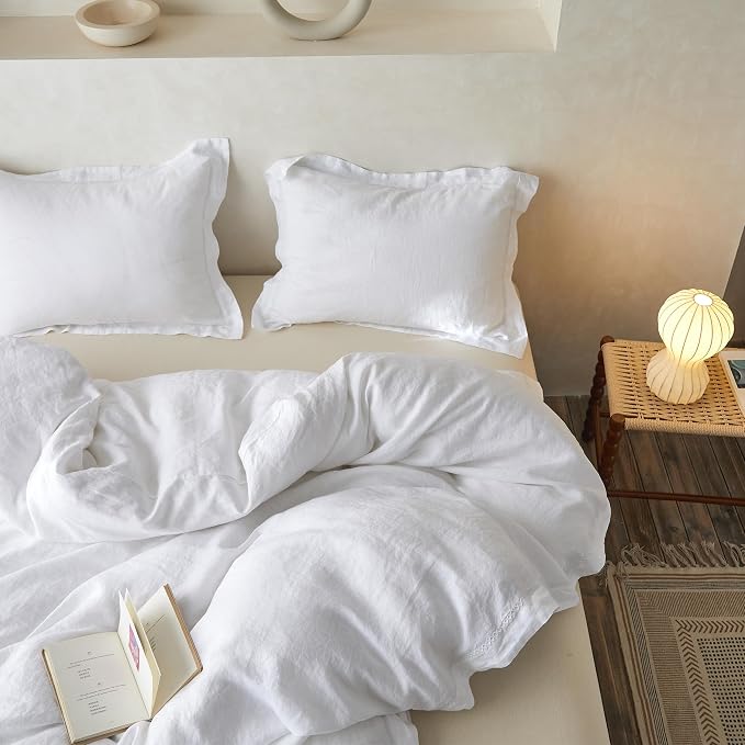 Simple&Opulence 100% Linen Duvet Cover Set - Image 6