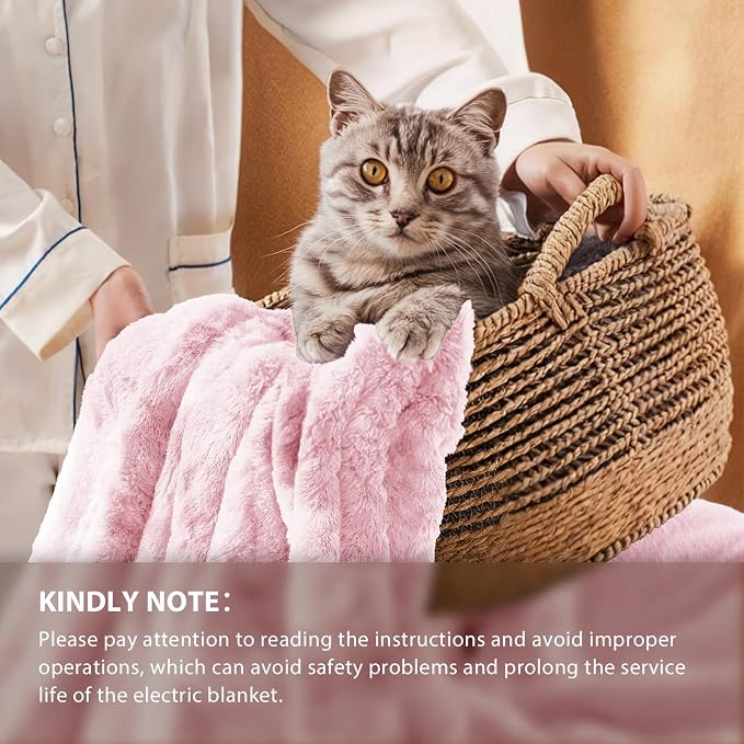 Homemate Heated Blanket Electric Throw - Image 6