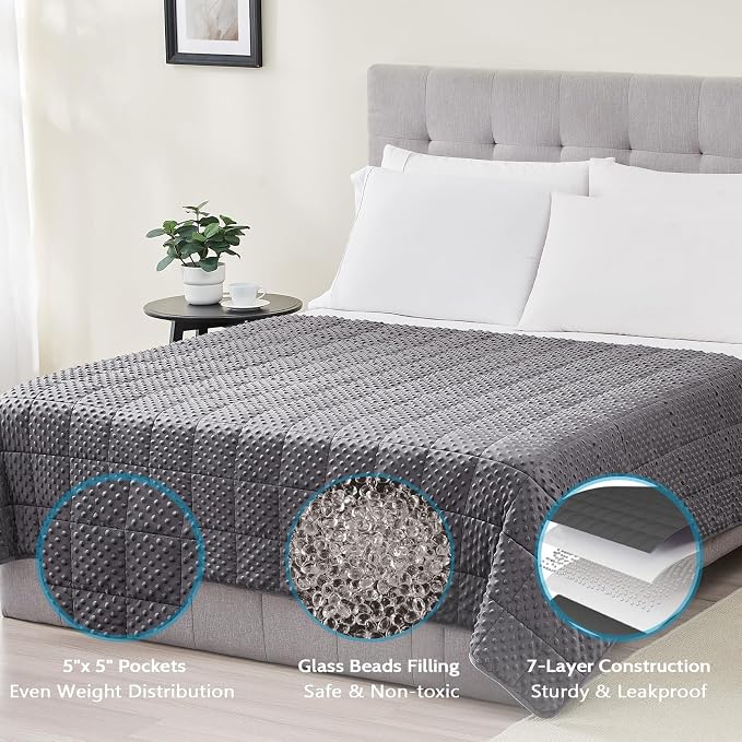 L'AGRATY Weighted Blanket for Adult - Image 4