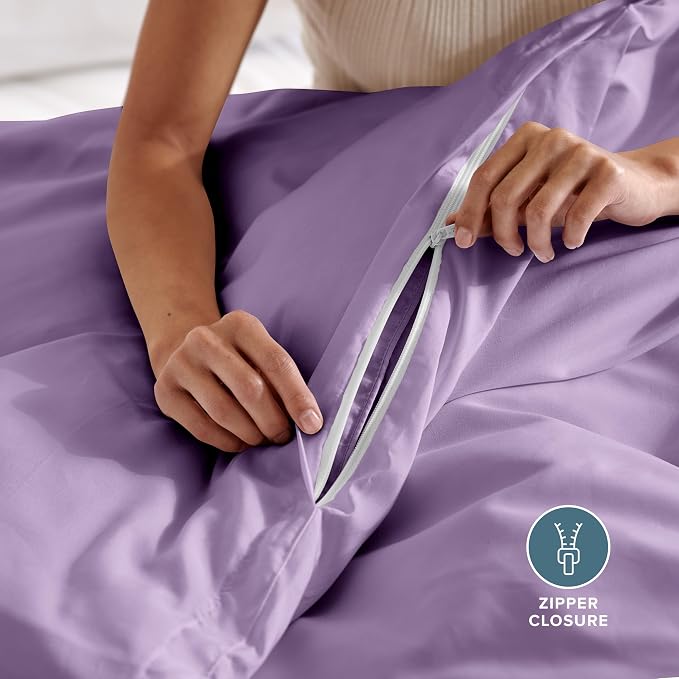 Bare Home Bedding Duvet Cover Queen Size - Image 6