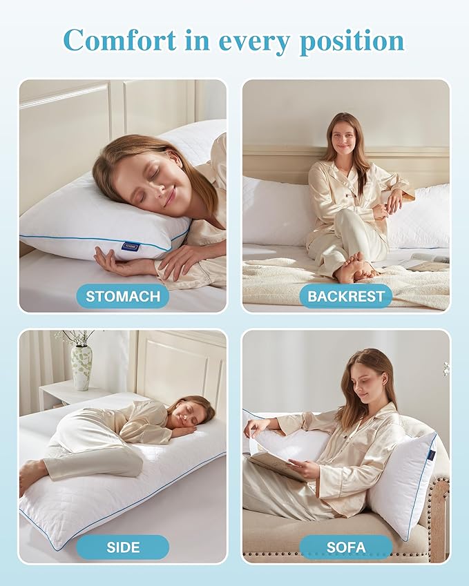 YZ HOME Long Body Pillow for Adults - Image 4