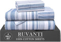 RUVANTI 4 Pcs Cotton Sheets by Ruvanti