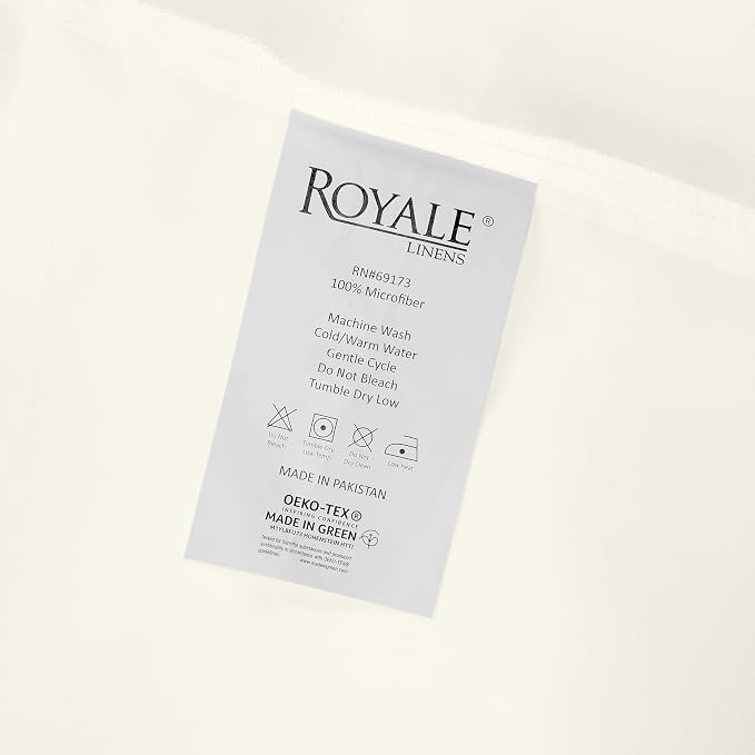 Royale Linens Fitted Sheet California King - Image 9
