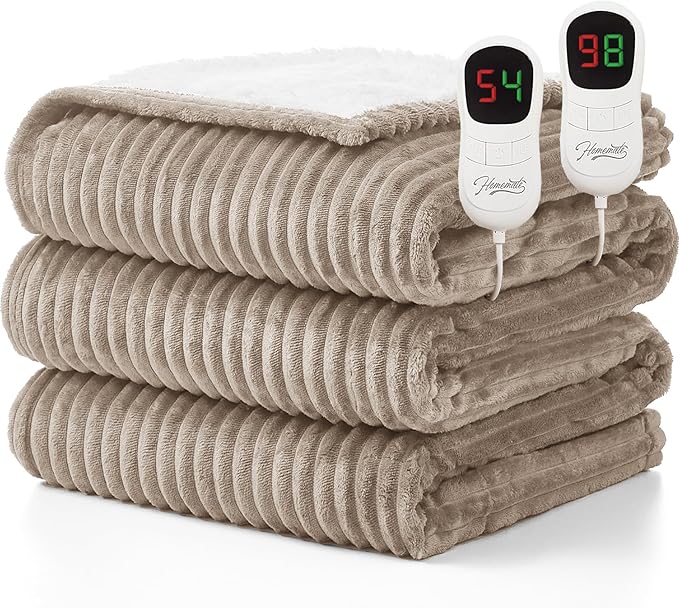 Homemate Electric Heated Blanket King Size by Homemate