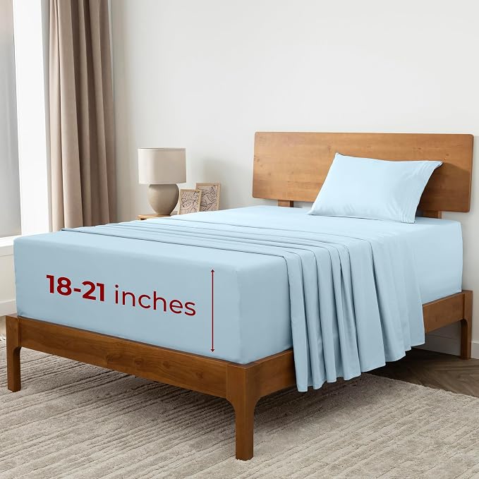 Mellanni Extra Deep Twin XL Sheets by Mellanni