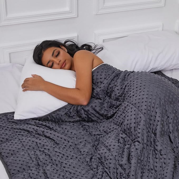 Weighted Blanket for Adults, Comfortable and Soft Throw Weighted Blanket - Image 5