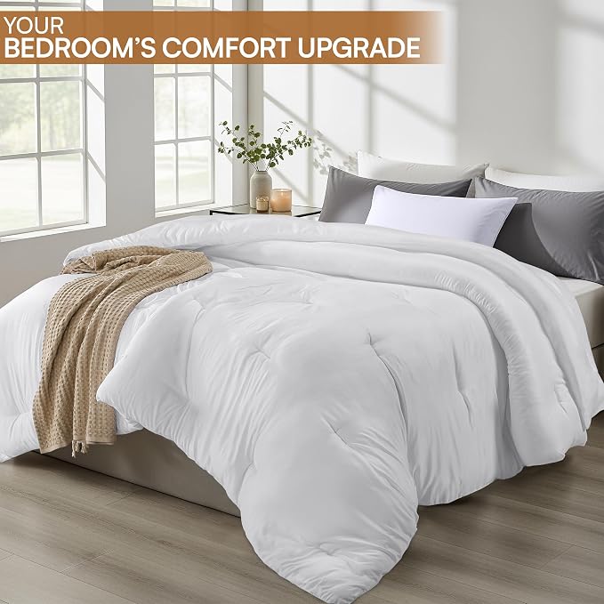 Utopia Bedding Comforters King Size, All Season Duvet Insert, Down Alternative - Image 3