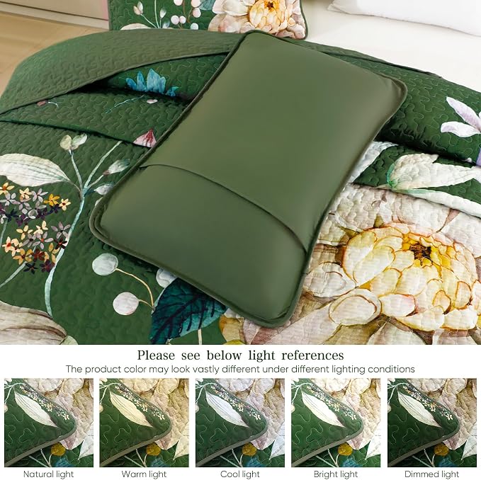 Drucon Floral Quilt King Size - Image 8