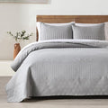HORIMOTE HOME Grey King Size Quilt Set by HORIMOTEHOME