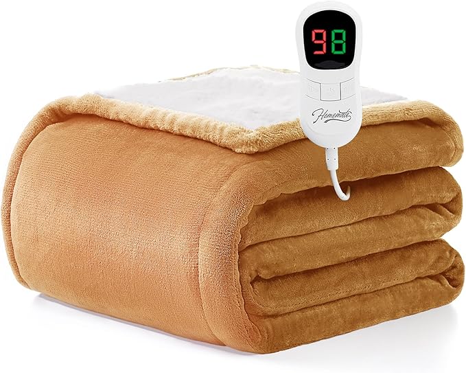 Homemate Electric Heated Blanket Twin Size by Homemate