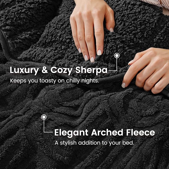 Sherpa Fleece Adult Weighted Blanket Great - Image 3