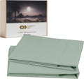 100% Egyptian Cotton King Size Pillow Cases 2, Sateen Weave, Breathable King by CaliforniaDesignDen