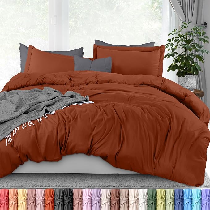 Utopia Bedding Duvet Cover Queen Size by UTOPIABEDDING